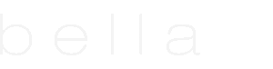 - The Look in Gladstone, NJ The word "bella" in lowercase, thin white letters on a black background. - The Look in Gladstone, NJ